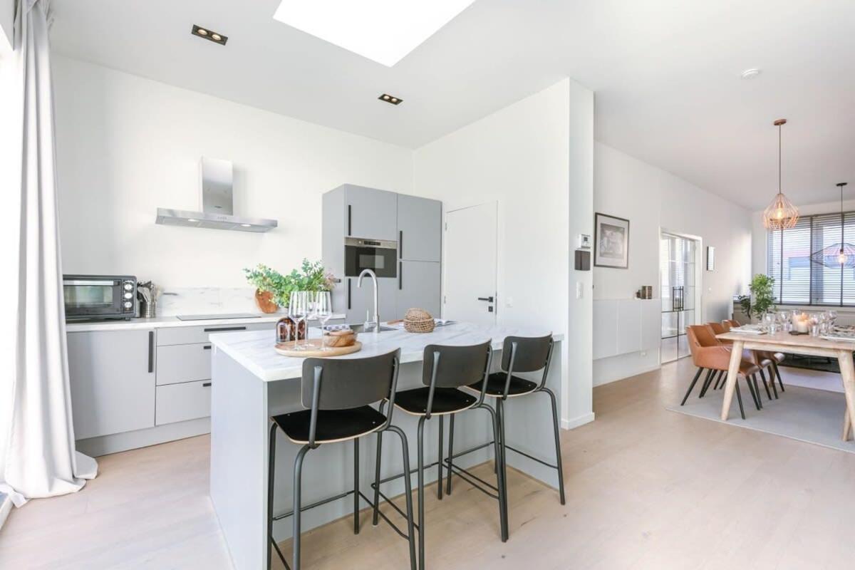 House With Large And Sunny Terrace Villa Antwerpen Bagian luar foto